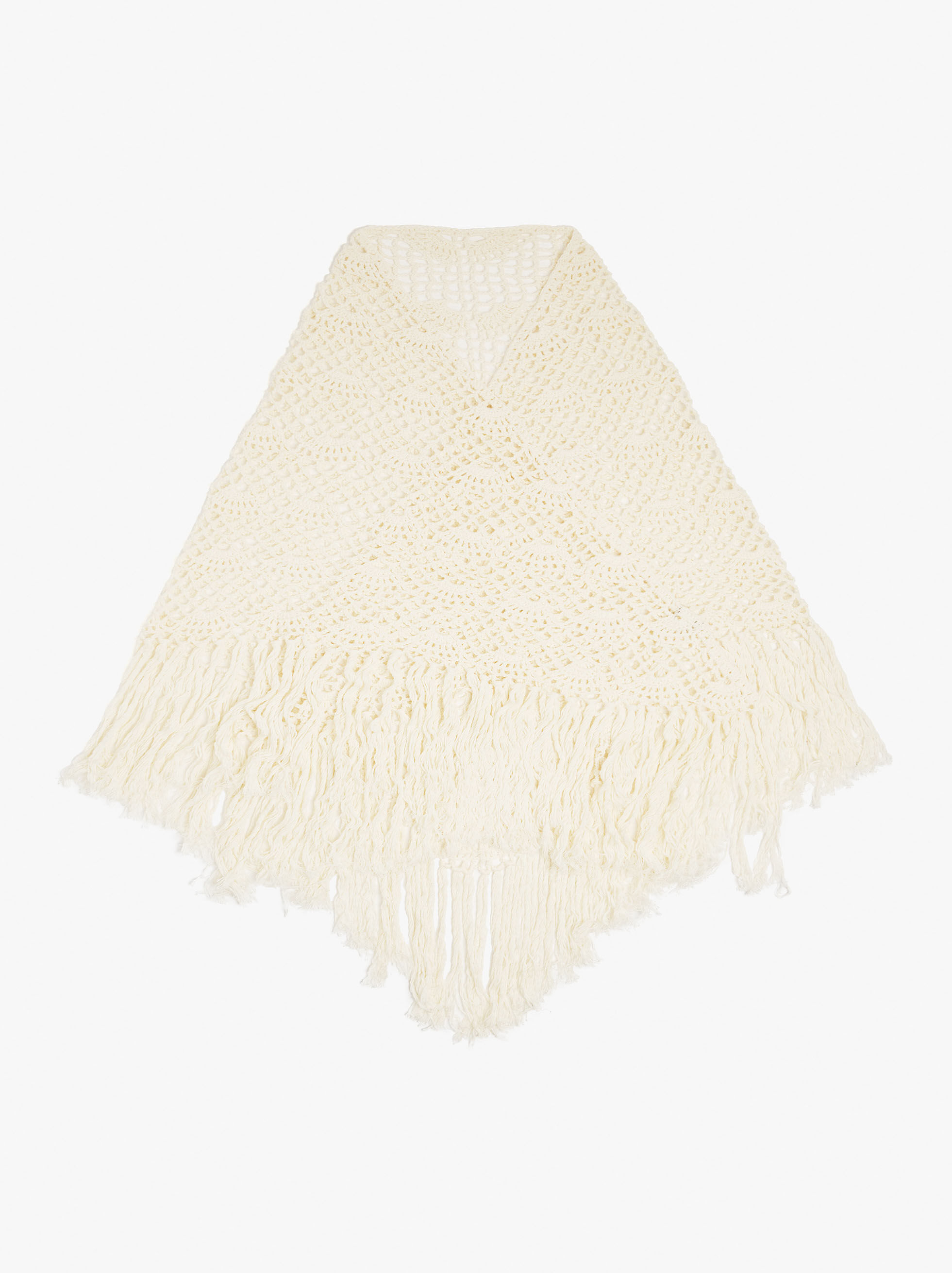 Sciarpa in crochet 100% cotone