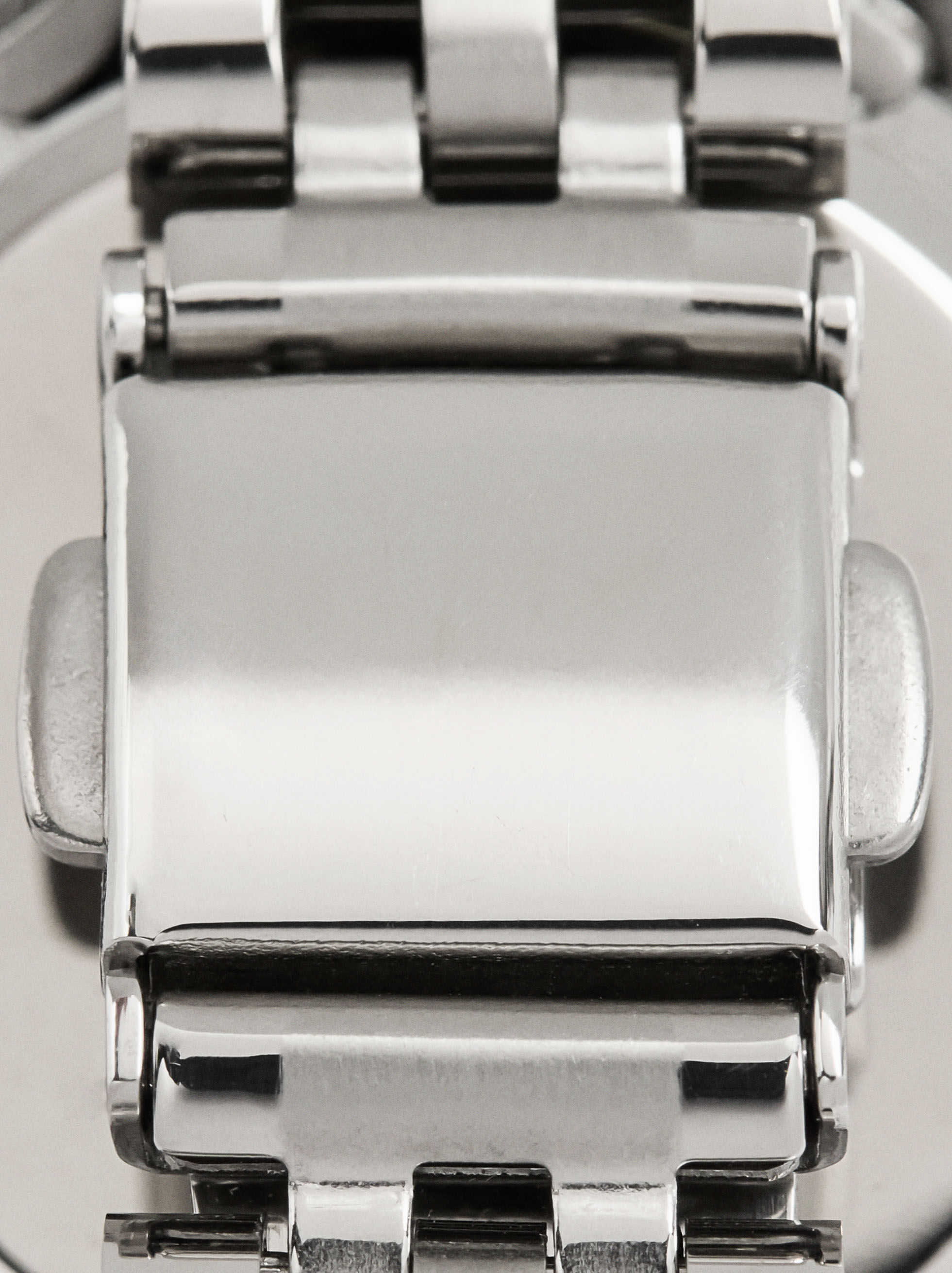 Orologio rotondo con cinturino in acciaio inossidabile