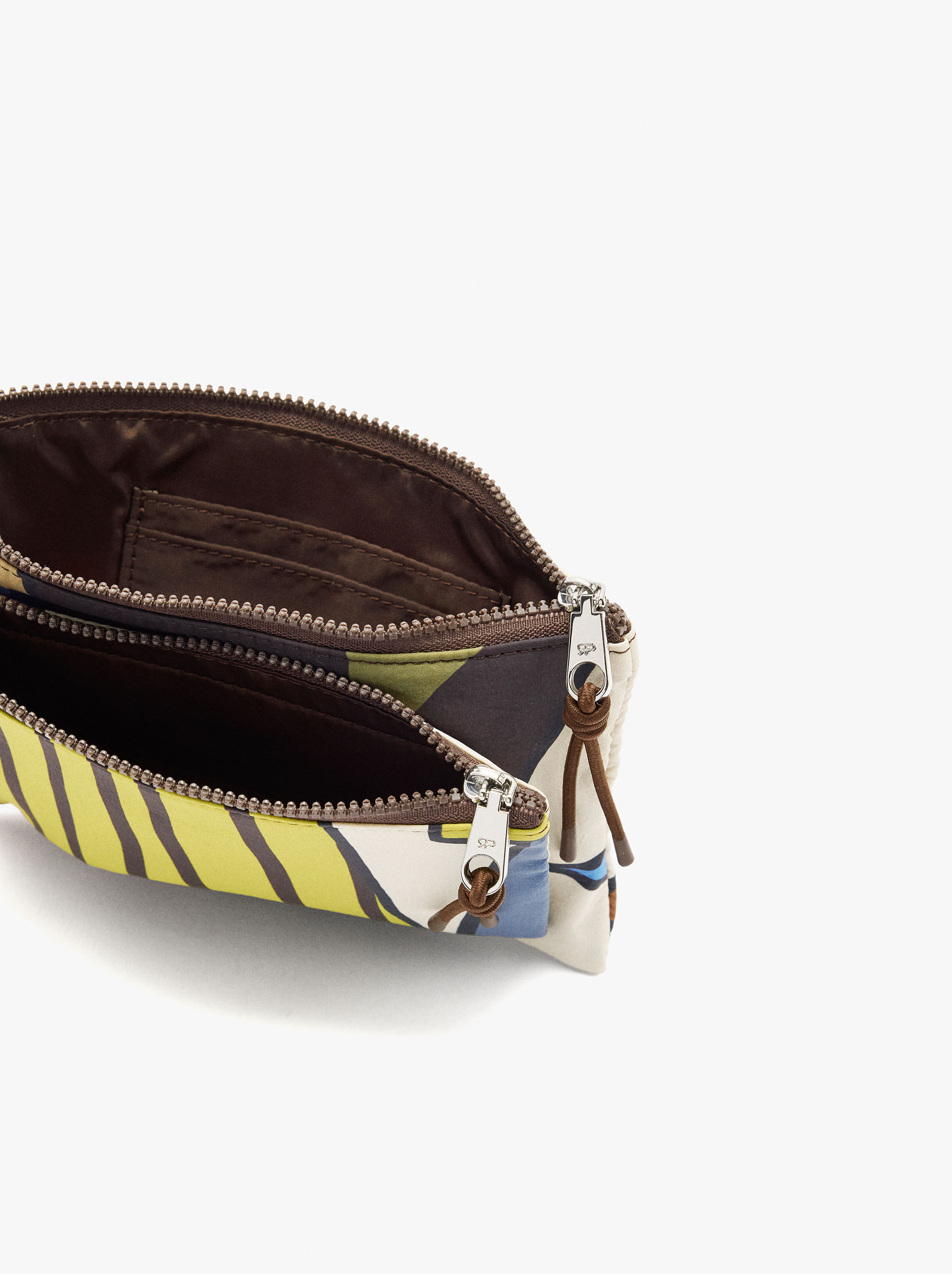 Borsa multifunzione in nylon con stampa