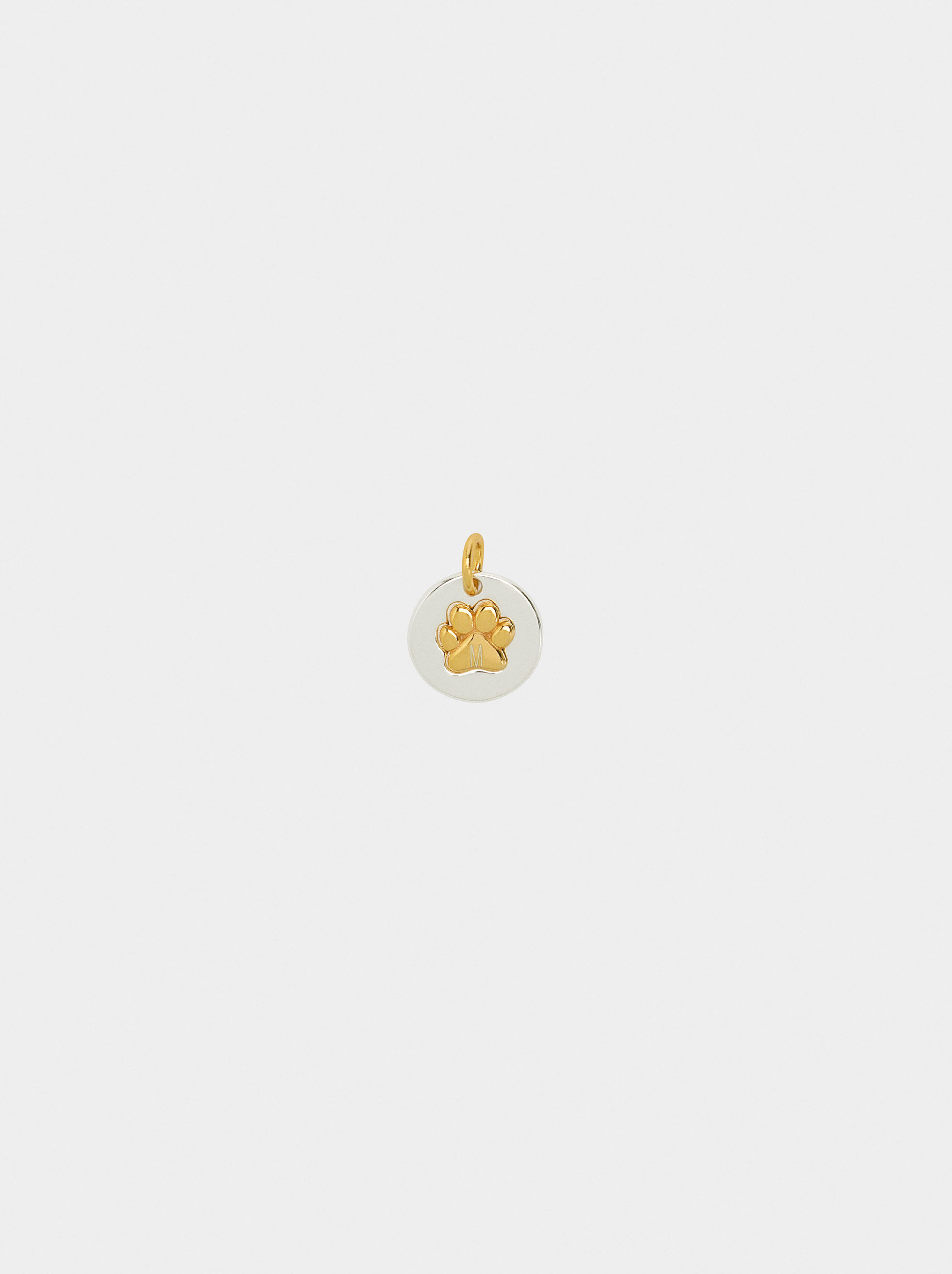 Charm bicolor animale - argento 925