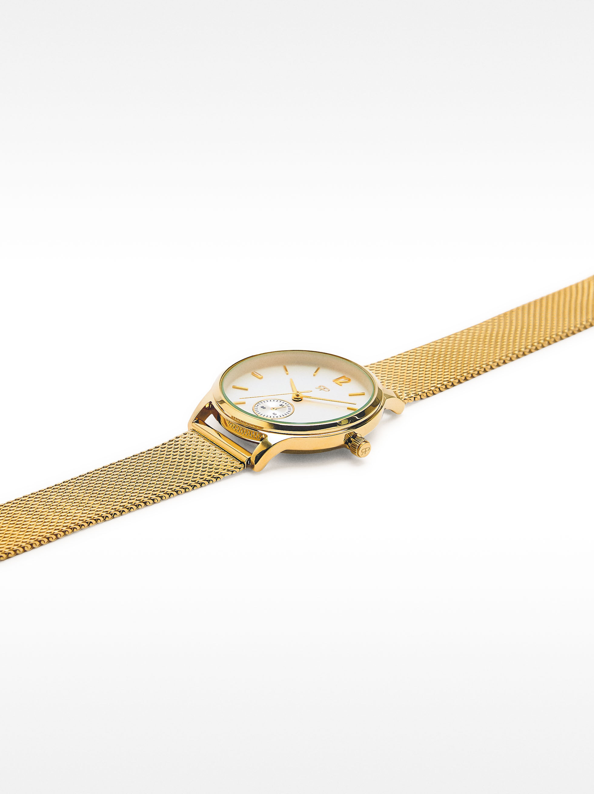 Orologio cinturino in acciaio a maglie